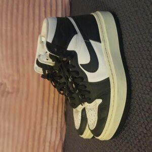 Nike Black and White Women Air Jordans